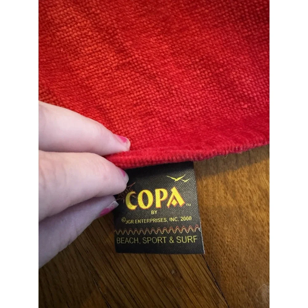Vintage Copa Sun Moon Celestial Face Cotton Towel Beach‎ Y2K 2000 Psychedelic